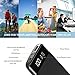 Power Bank 20000mAh Portable Charger Battery Pack 2 Output Ports Huge Capacity Backup Battery with LCD Display & Flashlight Compatible Smart Phone Almost All Android Phone and Others