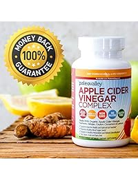 Paleovalley: Apple Cider Vinegar Complex - Digestive Support - 90 Capsules - Organic Ingredients -...