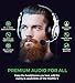Antlion Audio ModMic 5 - Modular Attachable Boom Microphone with Noise Canceling and Omni-Directional Audio