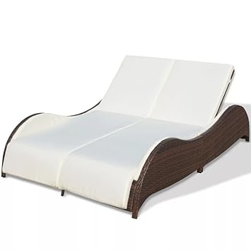 Doppelliege Gartenliege Sonnenliege Relax Liege Fur 2 Personen G Bb Beige Liegen