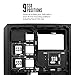 Cooler Master MCX-B5S1-KWNN-11 MasterBox 5 Mid-tower Computer Case with Internal Configuration - ATX, Micro ATX, Mini ITX Supported - Black