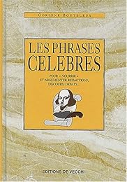 Les  phrases célèbres