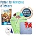 Adorable Soft Cotton Puppy Hooded Baby Towel [Green], Large Sized:30X30 Inch | Soft Washcloth | Designed Greeting Card | Parenting eBook | Thick and Absorbent | For Infants, Toddlers and Newborns