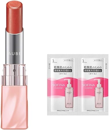 Amazon Amazon Co Jp限定 Aube オーブ なめらか質感ひと塗りルージュrd31 おまけ付 口紅 レッド系 セット 3 8g オーブ ビューティー 通販