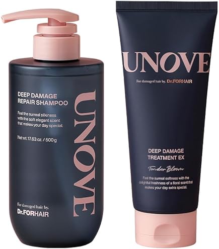 Amazon.com : DR.FORHAIR UNOVE Deep Damage Repair Shampoo 16.9fl.oz