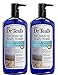 Dr.Teals Pure Epsom Salt Body Wash Detoxify and Energize - Set of 2 with Ginger and Clay