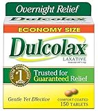 Dulcolax Laxative, Tablets, 150 Count