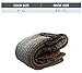 KAKUETTA TRAIL Merino Wool Socks, Long Thick Warm Crew Compression Insulated Winter Thermal Boot Sock, for Hiking Ski Work