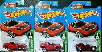 Buy 2016 Hot Wheels Tesla Roadster Mainlineexclusive
