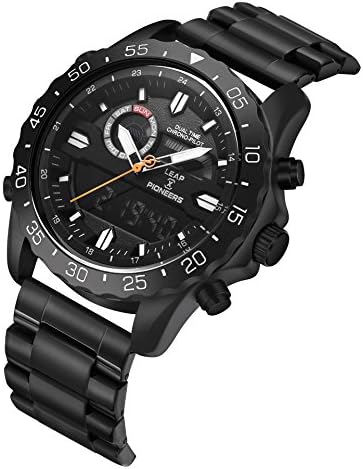 Men's Military Watches,Classic Fashion Casual Watch Waterproof Analog Digital Sports Army Watches for Men LPJ03