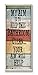 Stupell Home Décor My Aim Is To Keep This Room Clean ' Bathroom Wall Plaque, 7 x 0.5 x 17, Proudly Made in USA