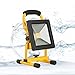 Rechargeable LED Flood Light by Kohars. IP65 Waterproof Portable Cordless 10W LED work patio garden emergency light with Adaptor and Car Charger.