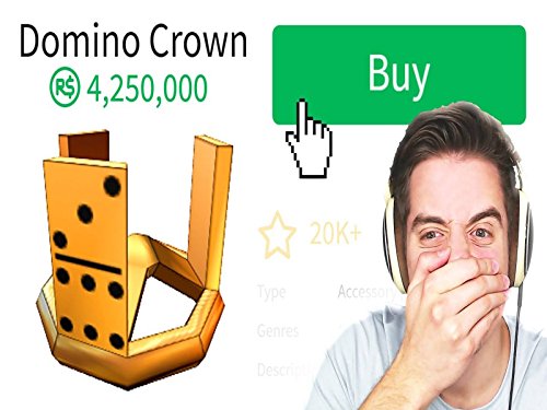 Shopus Clip Buying The 4 Million Robux Gold Domino Crown - 