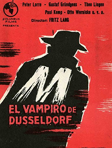 Amazon Com M El Vampiro De Dusseldorf M 1931 Blu Ray Dvd Import Edition Non Us Format Region 2 Peter Lorre Ellen Widmann Inge Landgut Otto Wernicke Theodor Loos Gustaf Grundgens Fritz Lang