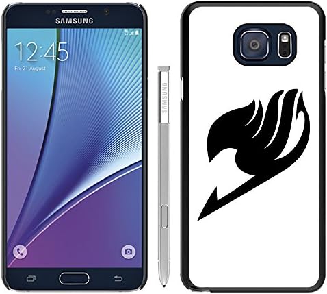 Galaxy Note 5 Case,Samsung Galaxy Note 5 Phone Case,Fairy Tail Black Samsung Note 5 Case Cover