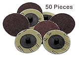 Katzco Sanding Disc - 50 Piece Set of Heavy Duty and Durable 2 inch 60 Grit Sander - Automotive, Tools and Equipment, Body Repair Tool