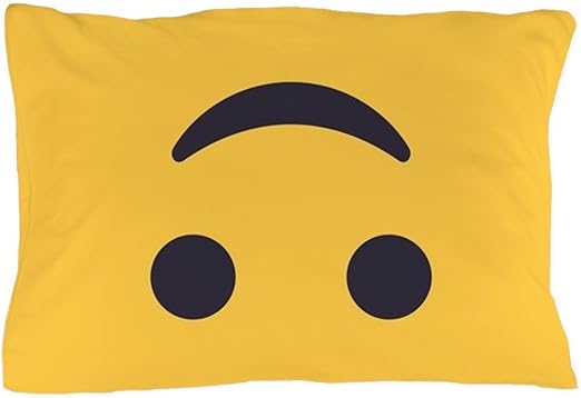 Amazon Com Cafepress Upside Down Smiley Emoji Face Standard Size
