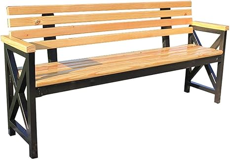 Garden Park Terrace Benches Leisure Benches, Outdoor Solid Wood Seats