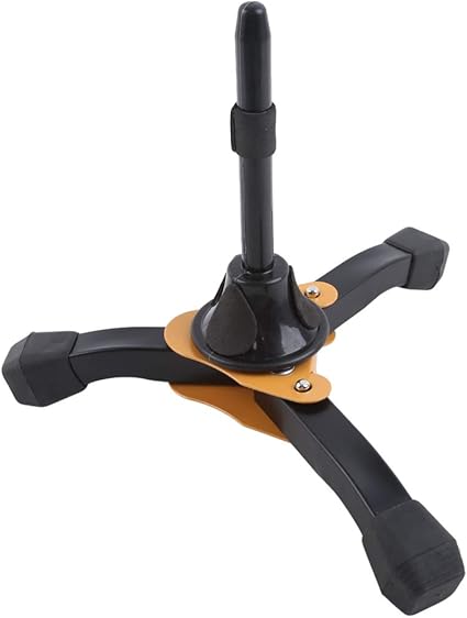 Amazon Pinking 楽器スタンド 折りたたみ式 クラリネット フルート オーボエ対応 抜群の安定感 黄色 スタンド 楽器