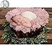 Handcraft Soft Chiffon Round Flower Blanket Newborn Photography Props