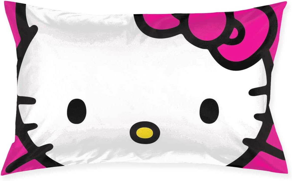 Meirdre Pillow Cases Hello Kitty Pink Standard Pillow Covers 20"x 30"