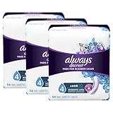 Always Discreet Incontinence Pads for Women, Moderate Absorbency, Long Length, 54 Count - Pack of 3 (162 Count Total) (Packaging May Vary)