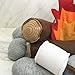 Pretend Campfire Toy Set for Kids | 18-Piece Set | Includes Fire, 3 Logs, 9 Rocks, 2 Jumbo Marshmallows & 2 Roasting Sticks | Premium Felt Material | Camping Theme | Campfire Plush Toy