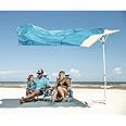 Solbello® Shade - The ultimate Wind-Driven® beach umbrella. Effortless to set up, lightweight, won't blow down the beach, UPF 50+ sun protection