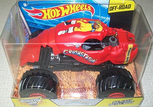 Crushstation 2015 Monster Jam Monster Truck 1:24 Scale Mclaughlin Seafood Die-Cast Metal Body