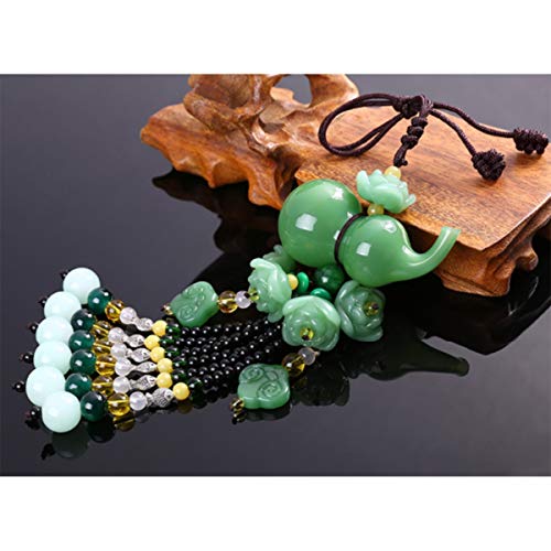 Tongboshi Car Pendants, Home Decoration Pendants, high-end car interiors, car Perfume Decorations, Men and Women Creative Gourd Pendants, Safe and Hoist (Color : Pink)