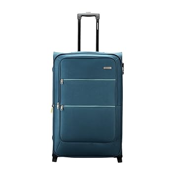 Aristocrat Polyester 48.5 cms Blue Softsided Check-in Luggage (STVI2W77BLU)