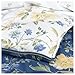 Laura Ashley Emilie Comforter Set, Blue, Full