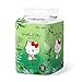 Hello Kitty Forest Green Toilet Paper,100% Wood Pulp, 3 Ply 24 Rolls, (2 Packs of 12 Rolls)