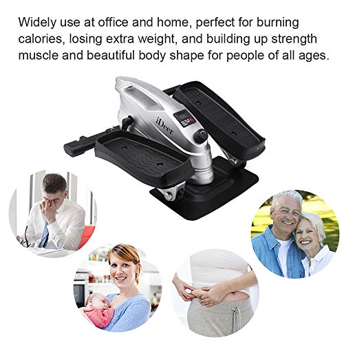 image for ideer life Under Desk Elliptical Trainers,Pedal Exerciser Elliptical S