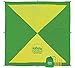 Kahuna 'Next Gen' Parachute Beach Blanket - Oversized XL Extra Large 8x8 Feet - The Biggest Sand Proof Beach Sheet Picnic Blanket Available - Portable, Lightweight, Quick-drying, With 12 Sand Pockets