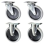 Rubbermaid Replacement Cart Casters - 5