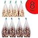 Reusable Storage Bags: Upgrade Stand Up Food Storage Bags, Lunch Bag, Snack Bag, Bpa Free Freezer Bag for Food Organization, 4 Large Reusable Storage Bags, 4 Medium Sandwich Bags