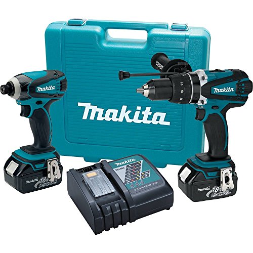 Makita XT218 18V LXT Lithium-Ion Cordless Combo Kit, 2-Piece