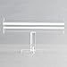 Luxuriant July Clear Acrylic Removable Bangle Bracelet Display Hovering T-Bar Bracelet Necklace Jewelry Display Stand for Home and Shop Organization