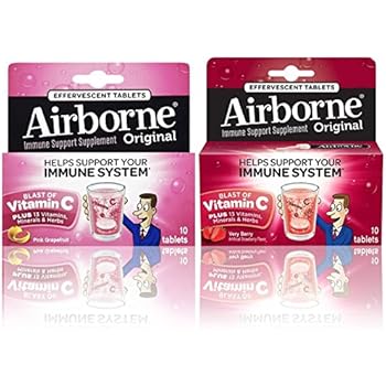 Airborne effervescent tablets very berry