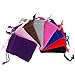 Black/Red/Blue/Pink/Grey/Brown/Fuchsia/Purple 8 Colors Velvet Pouches with Drawstrings for Jewelry Gift Packaging, 7x9cm