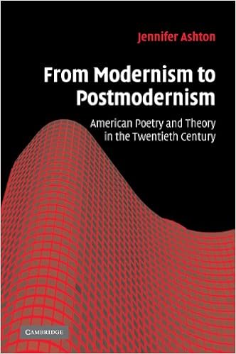 Amazon Com From Modernism To Postmodernism American Poetry And Theory In The Twentieth Century Cambridge Studies In American Literature And Culture 9780521101554 Ashton Jennifer Books