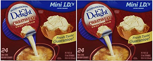 INTERNATIONAL DELIGHT MINI I.D.’S COLD STONE SWEET CREAM 24-7/16 FL OZ (PACK OF 2)