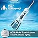 [Best Deal] Cordless Water Flosser,2018 Professional Advanced Dental Water Pick Oral Irrigator,Portable Rechargeable Travel Water Jet,IPX7 Waterproof Water Flossing Teeth Cleaner With 3 Jet Tips