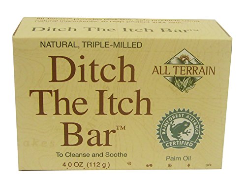 All Terrain Natural Ditch the Itch, Temporarily Helps Relieve Minor Skin Irritations & Itching, Helps With Poison Ivy, Insect Bites, Rashes