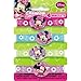 Minnie Mouse Rubber Bracelets, 4ct