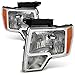 AKKON - For 09-14 Ford F150 F-150 For Non Projector Headlight Model Pickup Truck Headlight Direct Replacement