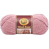 Lion Brand Yarn 620-140 Wool-Ease Yarn, Rose Heather