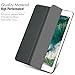 MoKo Case Fit 2018/2017 iPad 9.7 6th/5th Generation - Slim Lightweight Smart Shell Stand Cover with Translucent Frosted Back Protector Fit Apple iPad 9.7 Inch 2018/2017, Space Gray(Auto Wake/Sleep)