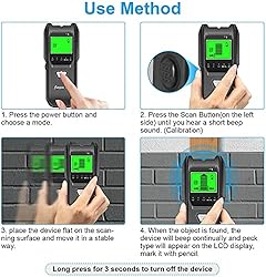 Stud Finder Wall Scanner, 5 in 1 Multifunction Stud